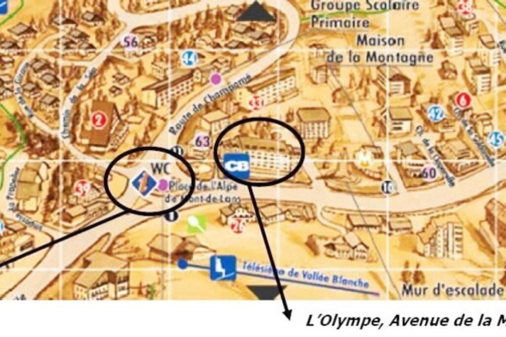 Studio 4 Personnes Vue Piste Les Deux Alpes Eksteriør bilde